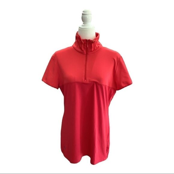 VK Polo Shirt Red/Orange Size XL - Picture 1 of 5